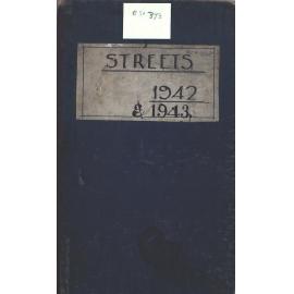 Index Building Register January 1942 - December 1943