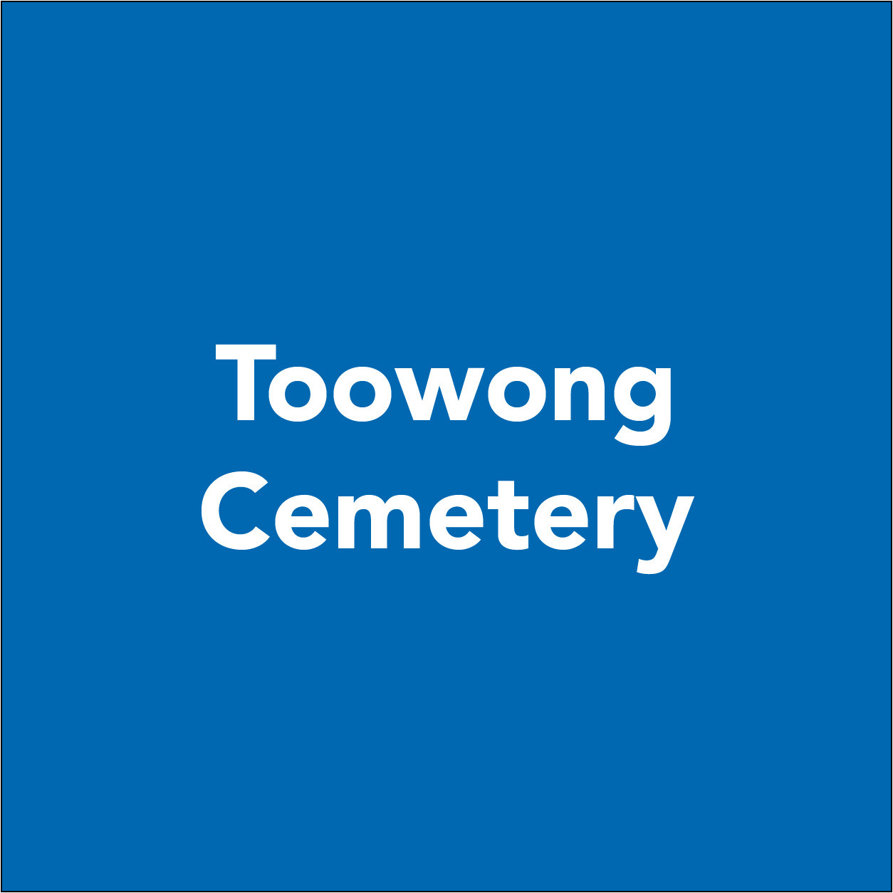 Toowong Cemetery