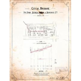 Pipe drain between Amelia and Brunswick Street, Fortitude Valley - 1892