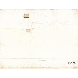 Plan and sections at junction of Boundary and Bowen Street, Spring Hill - 1886