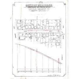 Proposed sectional drain - Little George Street [now Allenby Street] Spring Hill - 1919
