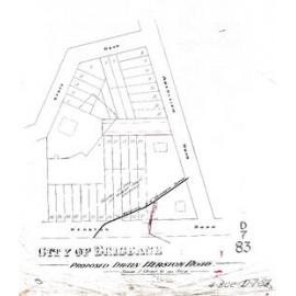 Proposed drain Herston Road, Herston