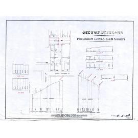 Ellis Street permanent levels, Teneriffe - 1917