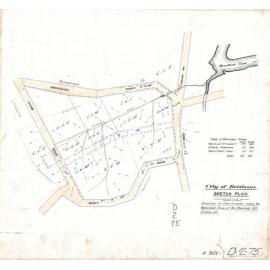 Drainage for Aberleigh Estate, Herston - 1916