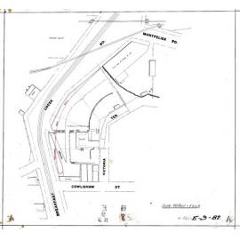 Proposed widening of Breakfast Creek Road, including sketch of house "Gleniffer", Bowen Hills - 1915