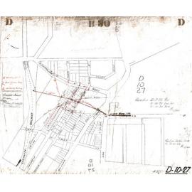 Drainage of Rosetta Street, Fortitude Valley - 1886, 1910