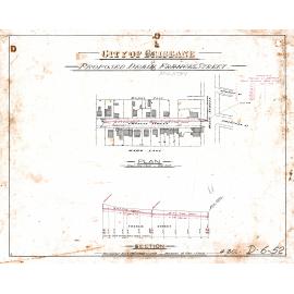 Proposed drain Francis [Anglesey] Street, Kangaroo Point