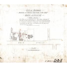 Drainage of property belonging to Mr Tully, Main Street, Kangaroo Point - 1888