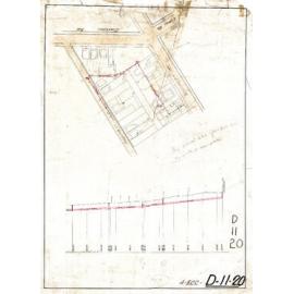 Combined drain corner of Shafston Avenue, Salstone Street, and Wellington Road, Kangaroo Point - 1900
