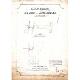 Pipe drain Ferry Road, [now Holman Street], Kangaroo Point - 1889
