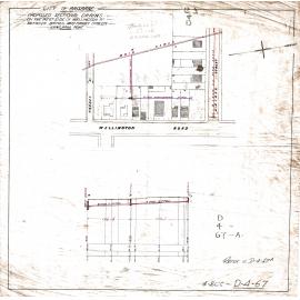 Proposed sectional drains, Wellington Road, between Baines and Toohey Street, Kangaroo Point