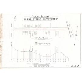 Cairns Street improvements, Kangaroo Point - 1913