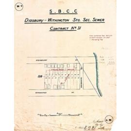 Didsbury to Withington Streets sectional sewer, East Brisbane - 1902, 1912