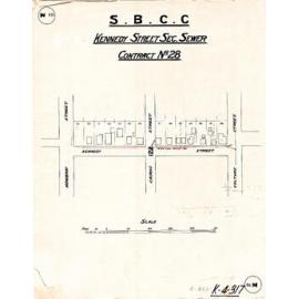 Kennedy Street sectional sewer, East Brisbane - 1914