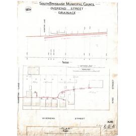 Overend Street drainage, East Brisbane - 1902