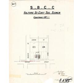 Vulture Street East sectional sewer, East Brisbane - 1913