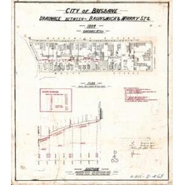 Drainage between Brunswick and Warry Street, Fortitude Valley - 1904