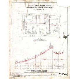 Pipe drain between Heal and Annie Street, New Farm - 1888