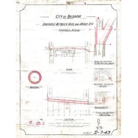 Drainage between Heal and Annie Streets, New Farm - 1896