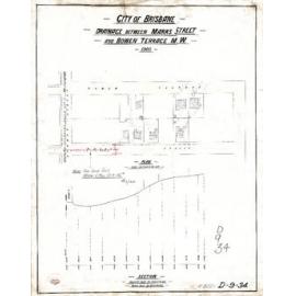Drainage between Mark Street and Lower Bowen Terrace, New Farm - 1905