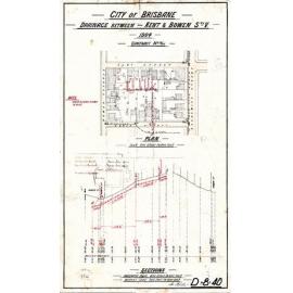 Drainage between Kent Street and Bowen Terrace, New Farm - 1904, 1919