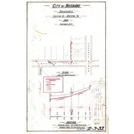 Drainage of Moreton Street, New Farm - 1905