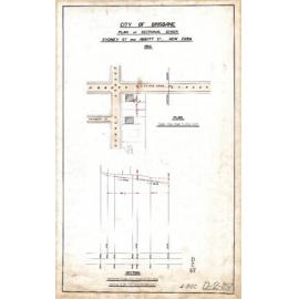 Plan of sectional sewer, Sydney and Abbott Street, New Farm - 1914