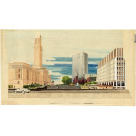 Proposed King George Square Layout 1965