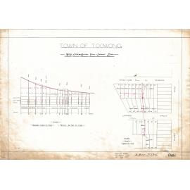 Drainage plan for blocks between Penrose Street, Eldridge Street, and Morley Street bordering Milton Road, Toowong - 1911
