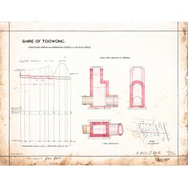 Proposed drain plan for blocks between Coronation Drive, Cribb Street, and McDougall Street, Milton - 1894