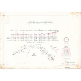 Proposed sewerage plan extending from Milton Road, through Grimes Street, Eagle Terrace and out past Roy Street, Auchenflower - 1910