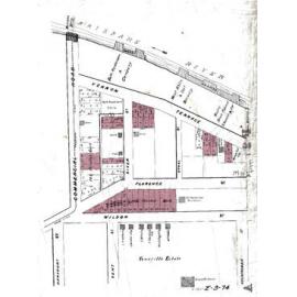 Plan showing new subdivision along Wilson Street, [now Chermside Street] Commercial Road and Vernon Terrace, Teneriffe - 1904