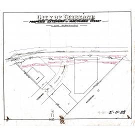 Proposed extension of Macquarie Street, Teneriffe