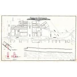 Proposed reconstruction of old sewer extending from junction at Eagle Street and Elizabeth Street, along Creek Street, past Queen Street to Adelaide Street, Brisbane City - 1914
