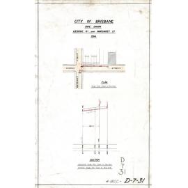 Drainage for George Street and Margaret Street, Brisbane City - 1914