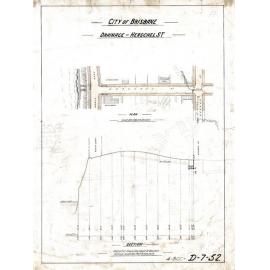 Drainage for Herschel Street, George Street, and North Quay, Brisbane City - 1912