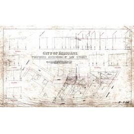 Proposed extension of May Street, Brisbane City - c.1890