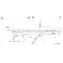 Plan showing Milton Road, Petrie Terrace, Hale Street, Petrie Terrace - c.1900