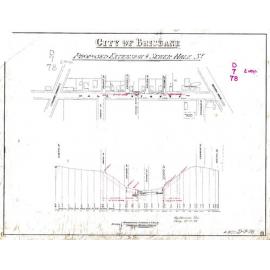 Proposed extension of sewer in Hale Street, Petrie Terrace - c.1900