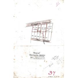 Sectional sewer between Enoggera Terrace and View Street, Paddington - 1916