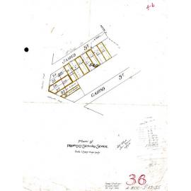 Proposed sectional sewer for McCook Street, Red Hill - 1918