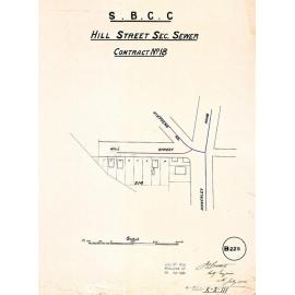 Hill Street [Athlone Street] sectional sewer - Woolloongabba - 1912