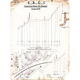 Gloucester - Strath Streets drainage - Contract No. 10 - South Brisbane and Highgate Hill - 1912