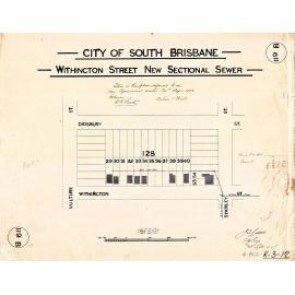 Withington Street new sectional sewer - Woolloongabba - 1906
