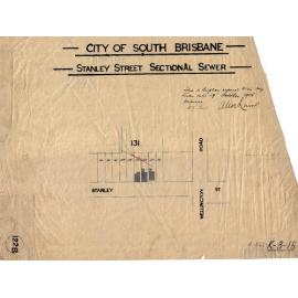 Stanley Street sectional sewer - Woolloongabba - 1906
