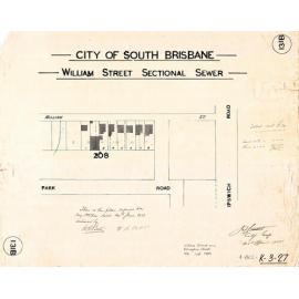 William Street [now Abingdon Street] sectional sewer - Woolloongabba - 1907