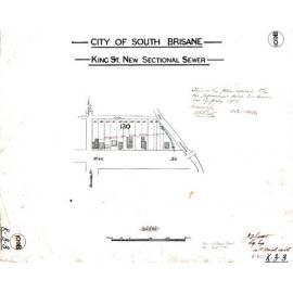 King Street sectional sewer (now Lisburn Street), East Brisbane - 1906