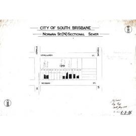 Norman Street (North) sectional sewer - East Brisbane - 1908