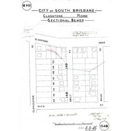 Gladstone Road sectional sewer - Highgate Hill - 1909