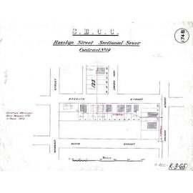 Rosslyn Street sectional sewer - Contract No. 14 - East Brisbane - 1910